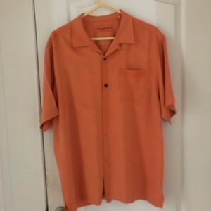 Orange Tommy Bahama Shirt